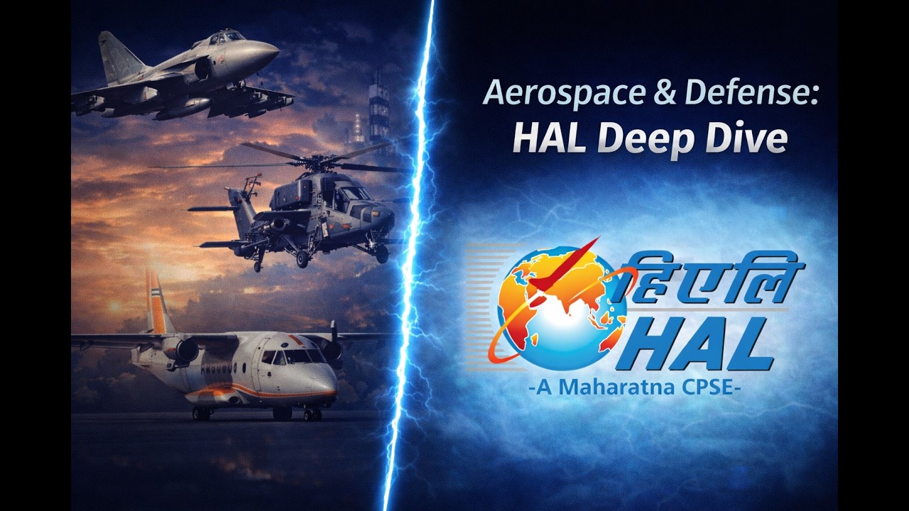 Defense & Aerospace Deep Dive Part-1: Overview & Hindustan Aeronautics (HAL)