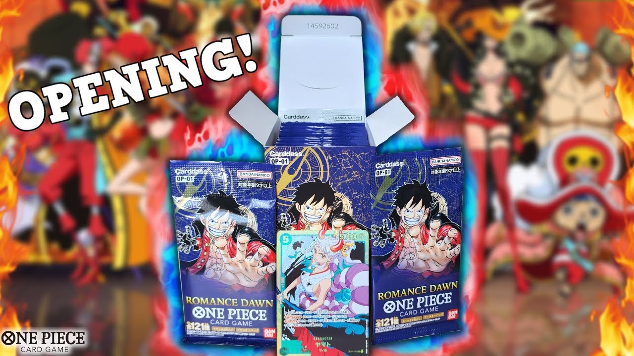 MUST BUY BOOSTER BOX OF ALL TIME! One Piece Card Game Romance Dawn