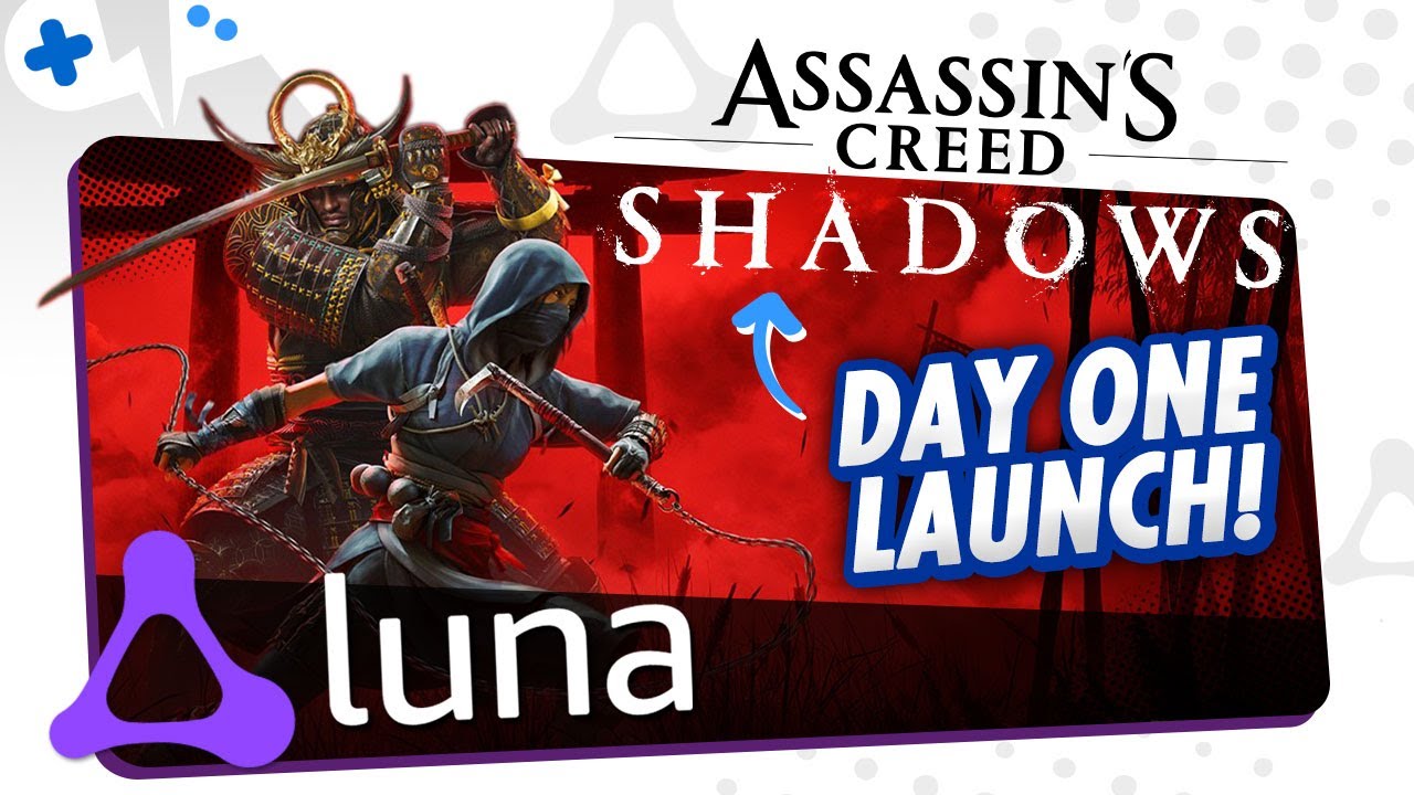 Assassin's Creed SHADOWS на Amazon LUNA
