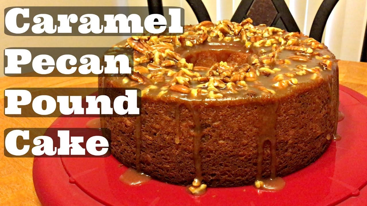 Caramel Pecan Pound Cake