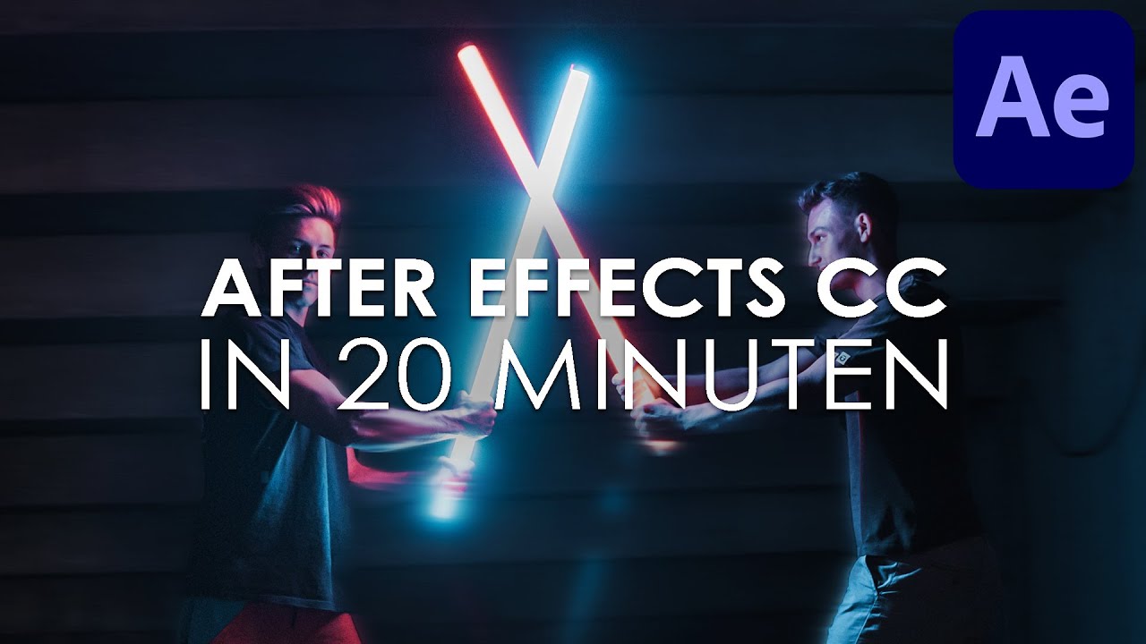 Adobe AFTER EFFECTS CC Einstieg in nur 20 MINUTEN - Tutorial Deutsch
