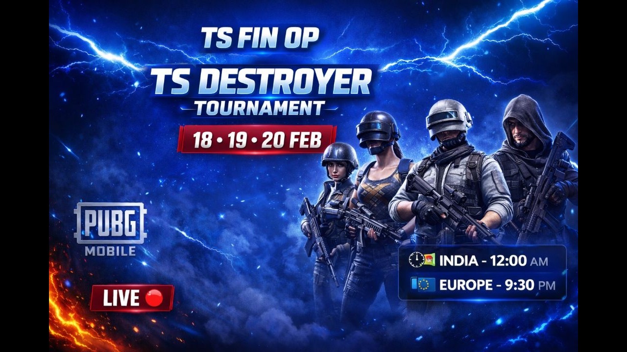 PUBG MOBILE LIVE STREAMING IN HINDI 🔥TS DESTROYERS TOURNAMENT🔥#pubglive #bgmilive #livestream