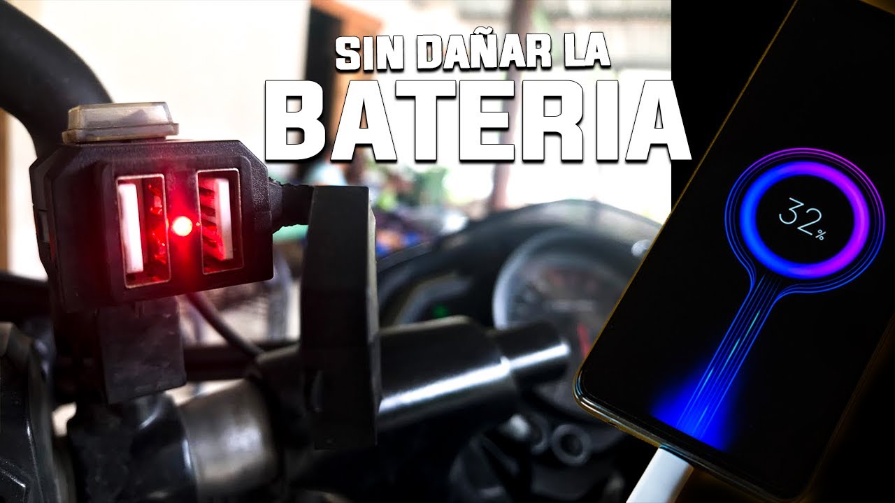 🔋 como instalar CARGADOR USB para  moto de forma fácil y sin dañar nada (Pulsar ns 200)