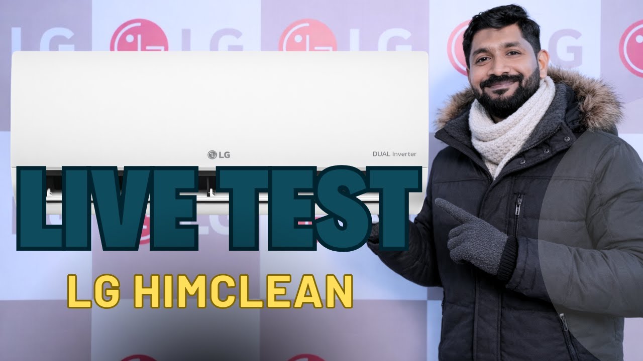 LG AC 2026 NEW MODEL LIVE HIMCLEAN TEST