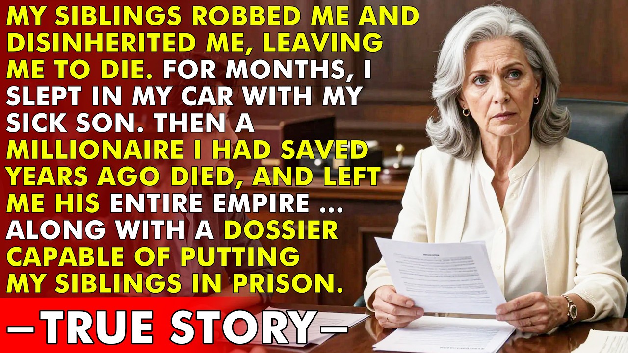 My Siblings Robbed Me And Disinherited Me, But A Millionaire’s Will Changed Everything
