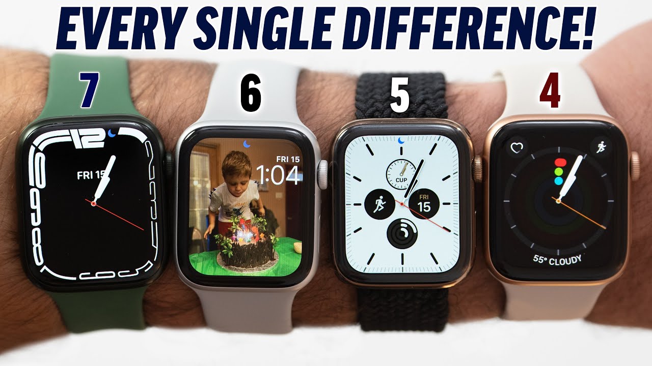 Apple Watch Series 7 против Series 6/5/4: стоит ли обновлять?