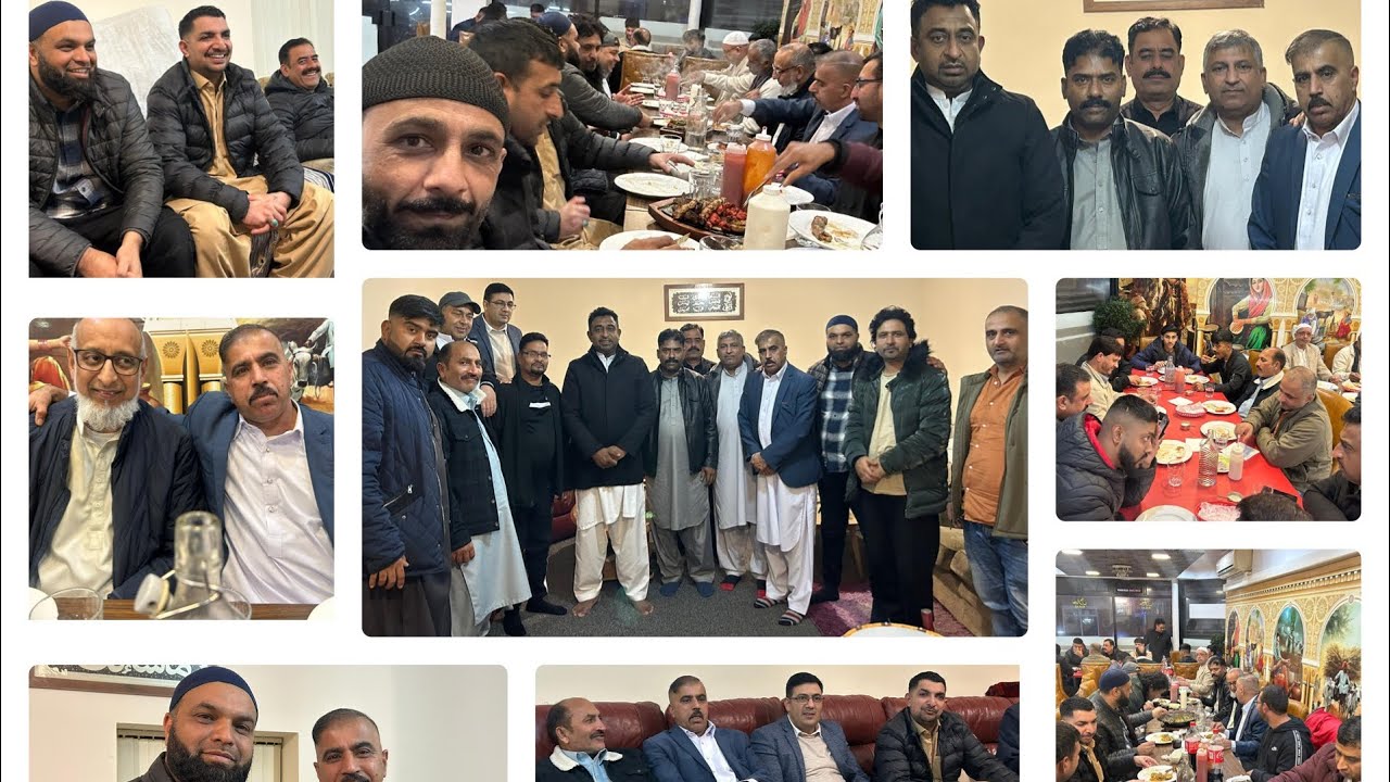 Grand Dawat from CH Allah Ditta(AD Motors) & Haji Masaud (Ahmed Barbers) Derby #friends #kashmiri