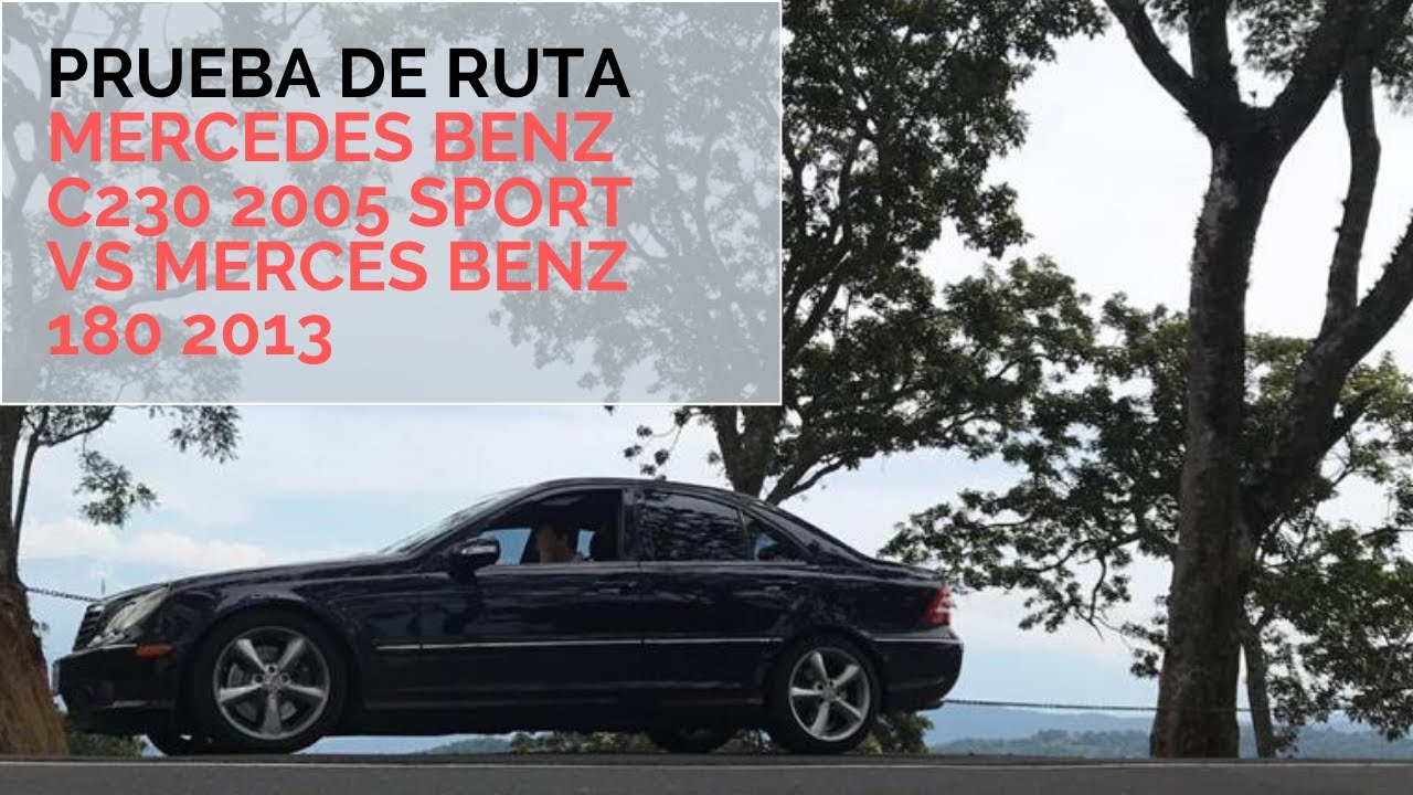 Mercedes Benz C 230 Sport  vs Mercedes C 180 2013/ Prueba de ruta / Artesanos Car Club
