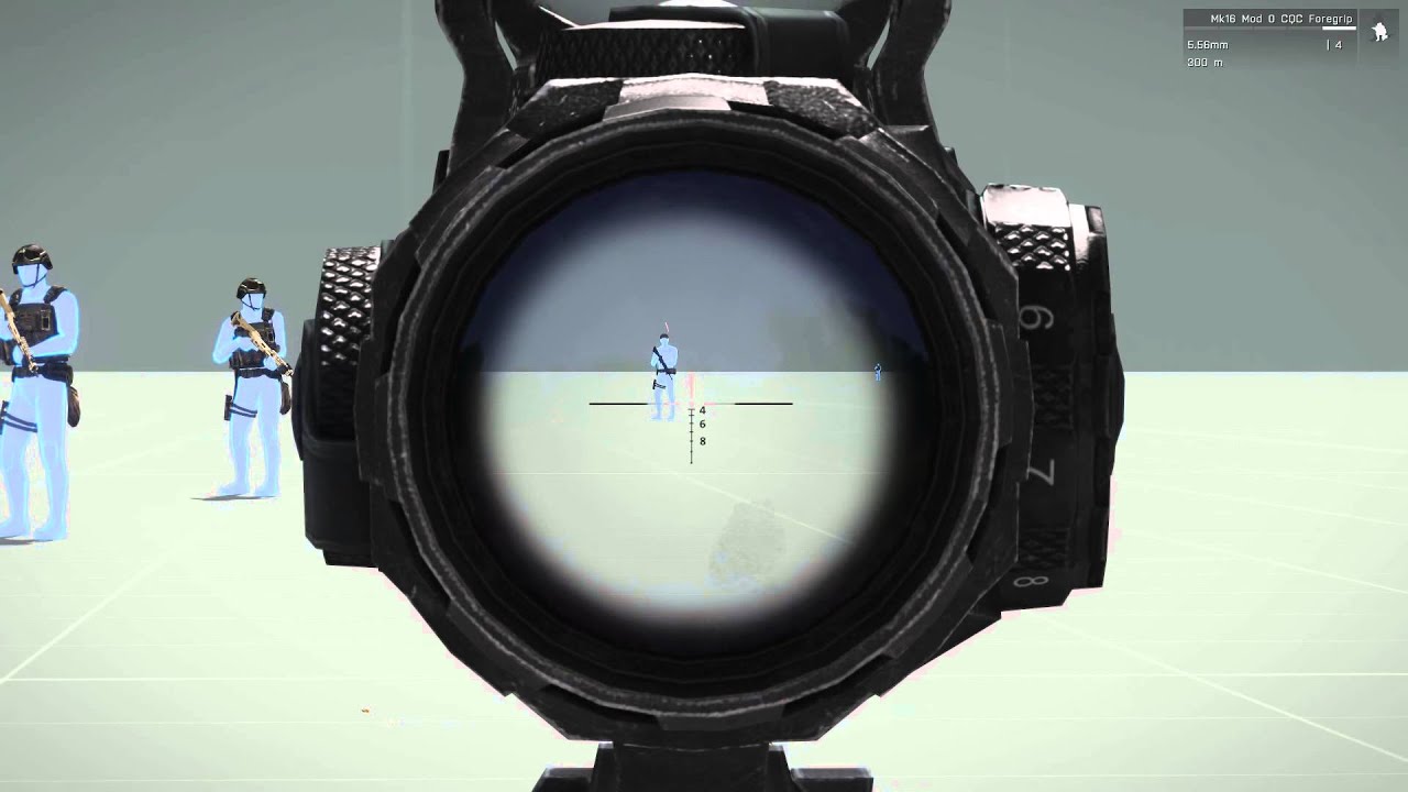 Arma 3 Test - Mk16 Mod 0 CQC Foregrip
