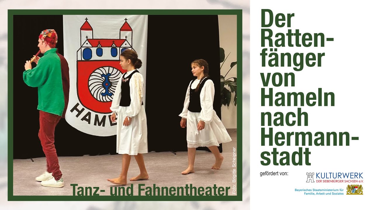 Der Rattenfänger von Hameln nach Hermannstadt - Tanz- und Fahnentheater - Theater Gong Hermannstadt