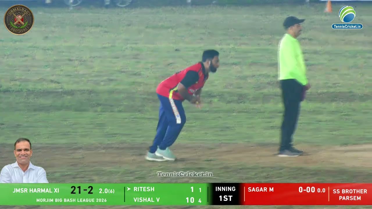 SS BROTHER PARSEM VS JMSR HARMAL XI || MORJIM BIG BASH LEAGUE 2026