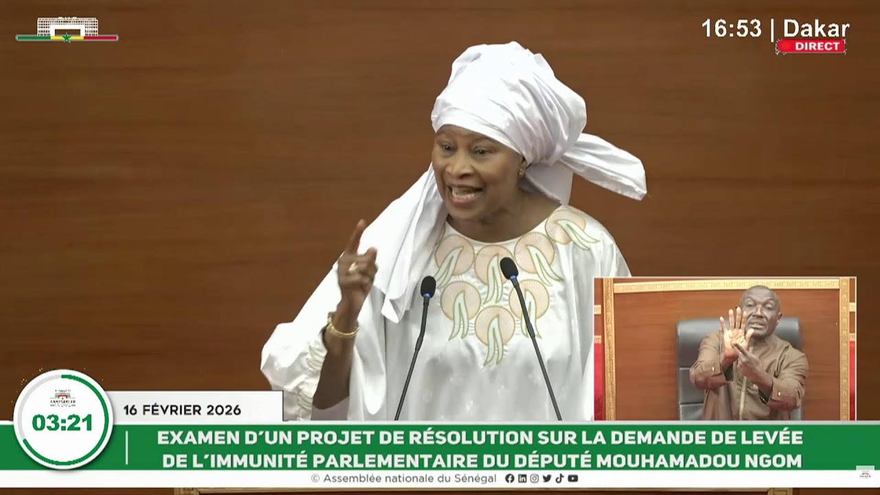 Assemblée Nationale : Demande levée de l'immunité parlementaire du député MOUHAMADOU NGOM.