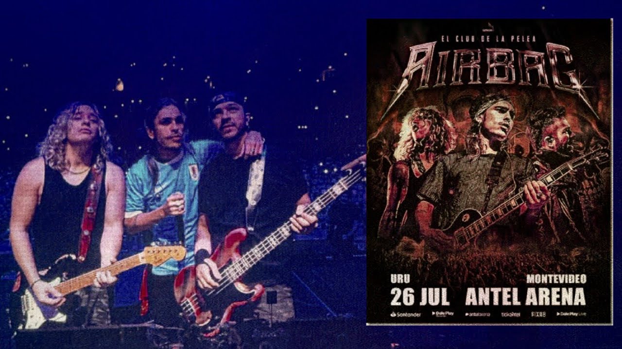 ¡Así viví el Concierto de AIRBAG en el Antel Arena- El Club de la Pelea #airbag #antelarena