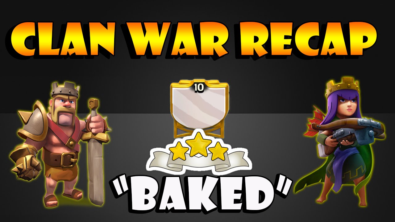 Clan War 3 Star Recap | Episode 1 | Baked vs Alpha Gods | Clash of Clans