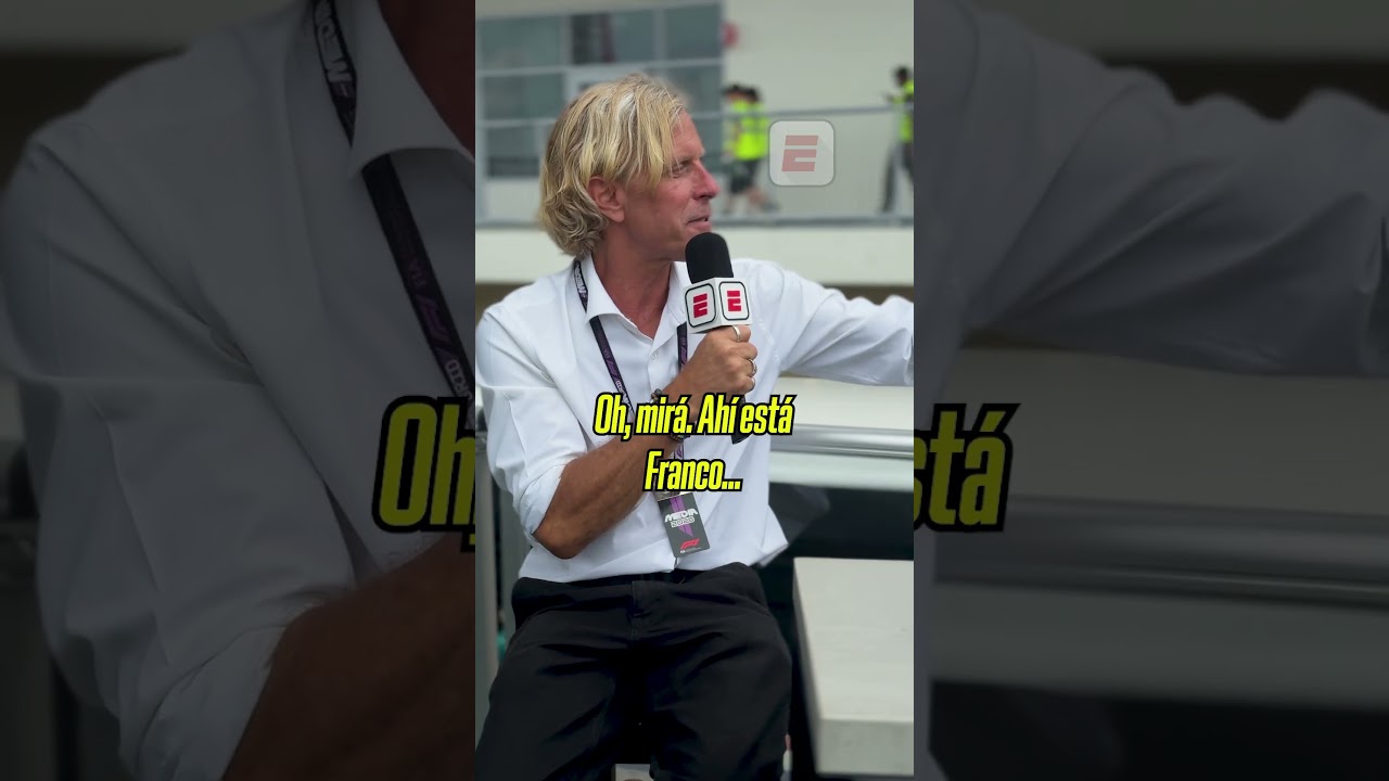 ¡APARECIÓ FRANCO! La divertida frase de Colapinto en plena nota a Antonelli | 