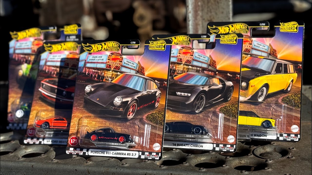 FIRST LOOK: Hot Wheels Boulevard 2025 Mix 2 brings a Porsche, an Exotic, & a Super TH Tribute?!?