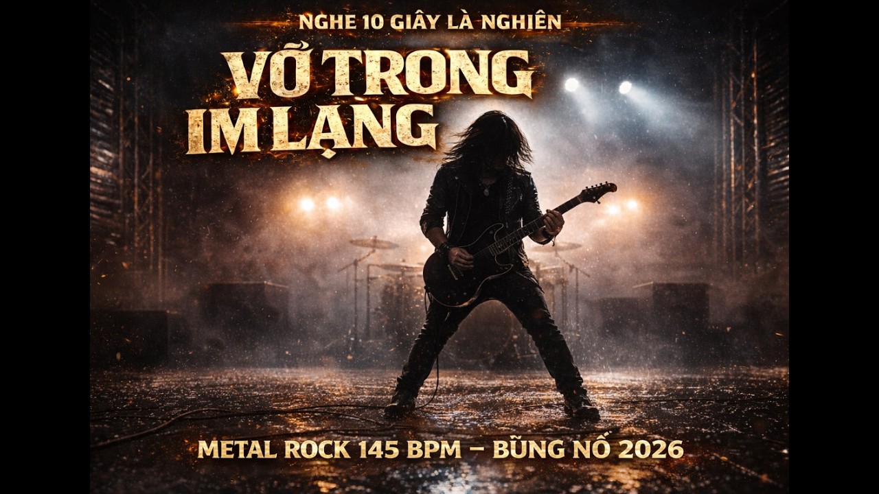 VỠ TRONG IM LẶNG | 145 BPM Emotional Metalcore 🔥 Vietnamese Heavy Metal Rock 2026 New Song