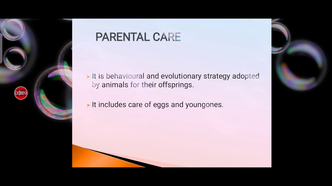 Parental Care & Migration in Fishes