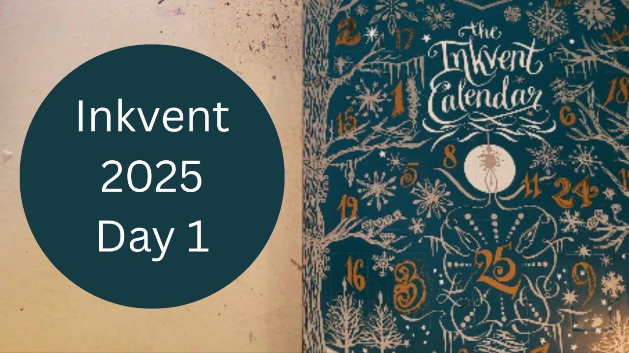 Diamine Inkvent Calendar 2025: Day 1