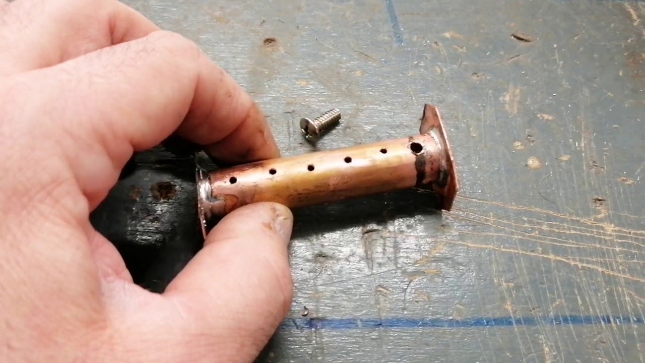 DIY copper tube alcohol stove