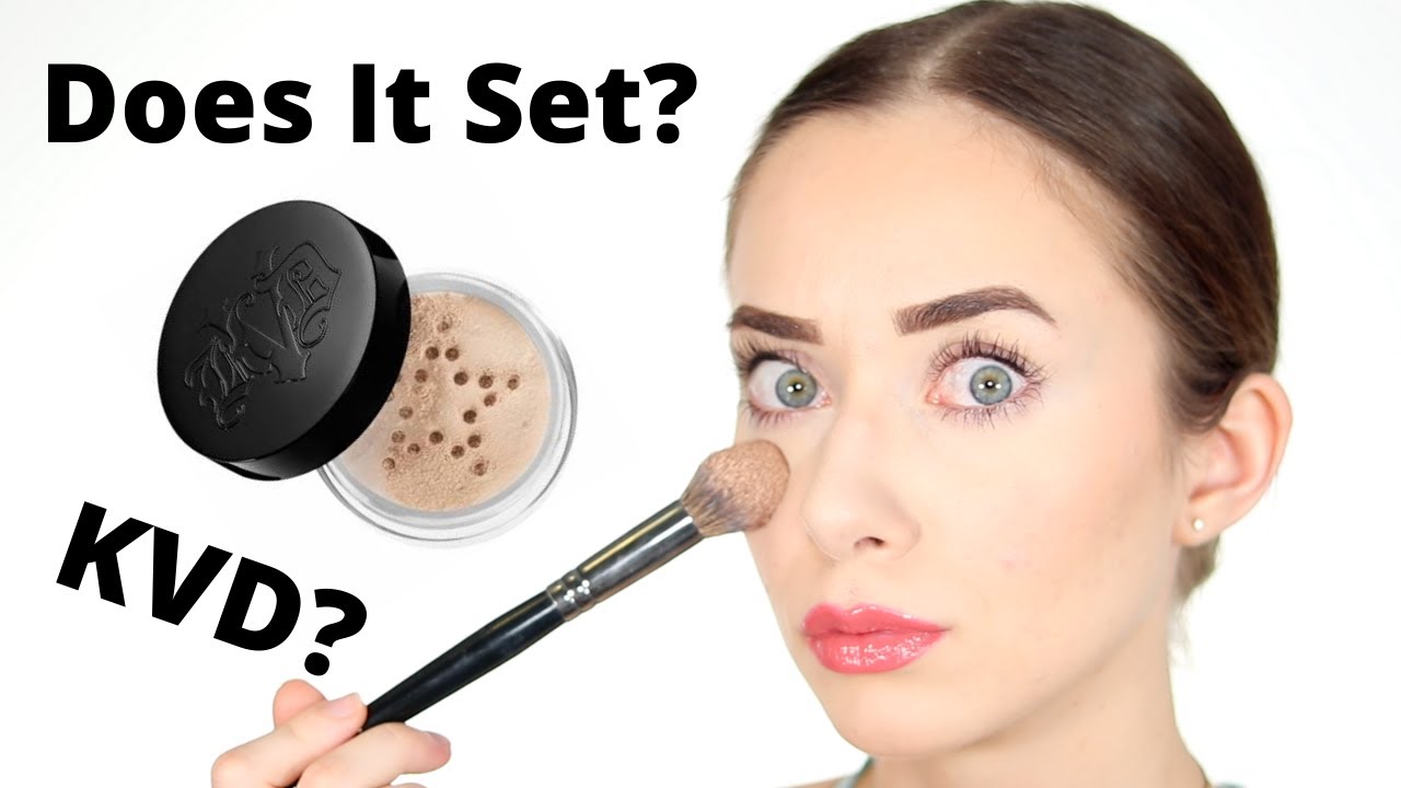 KVD Vegan Beauty Lock-It Setting Powder Review | Makeup Review