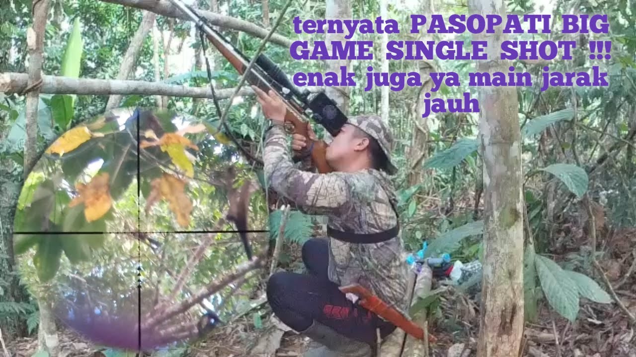 Ternyata PASOPATI BIG GAME SINGLE SHOT !!! Enak juga ya main jarak jauh 