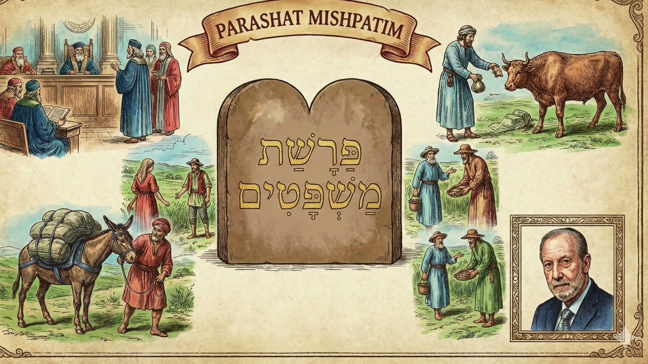 פרשת משפטיים מאת הרב אביגדור בורשטיין