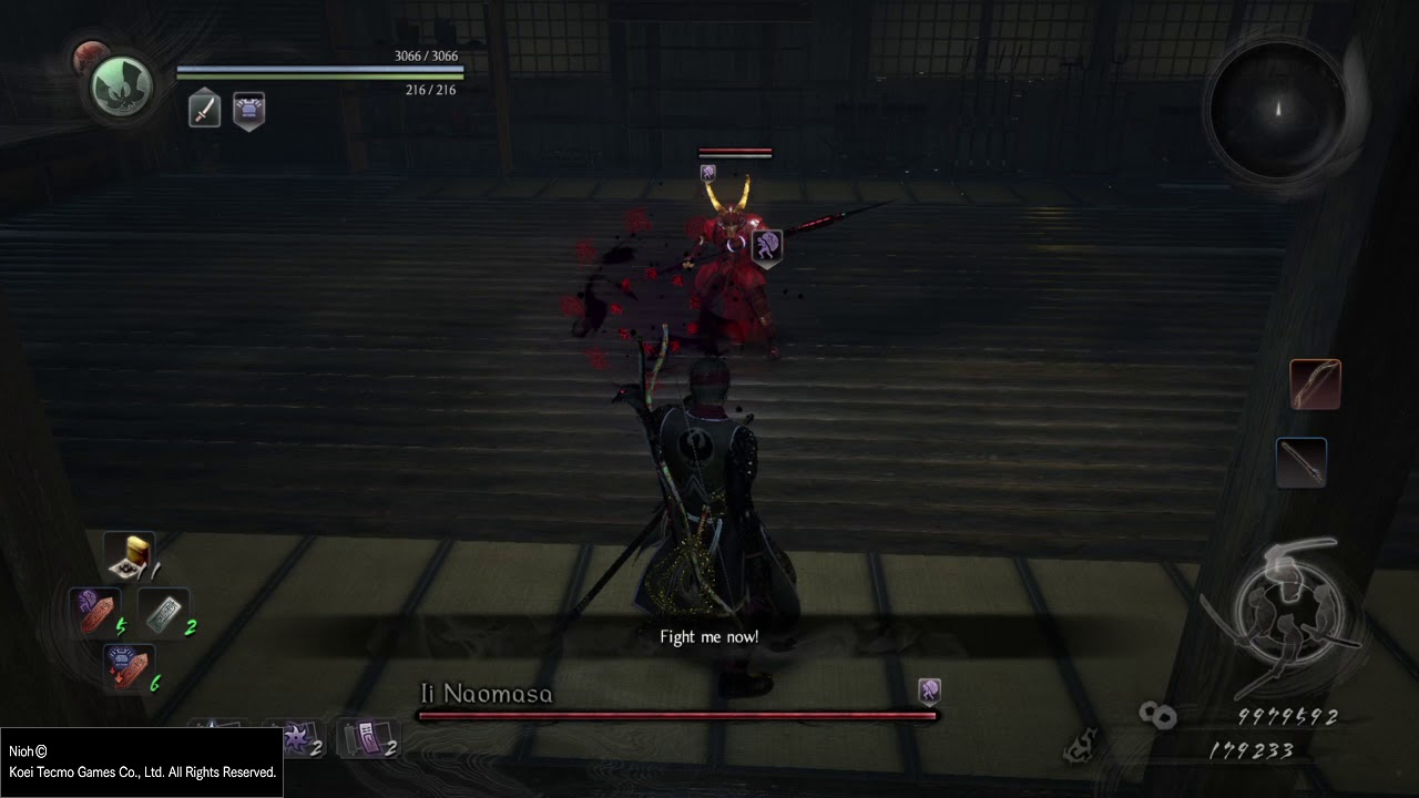 Nioh Ii Naomasa Boss Fight