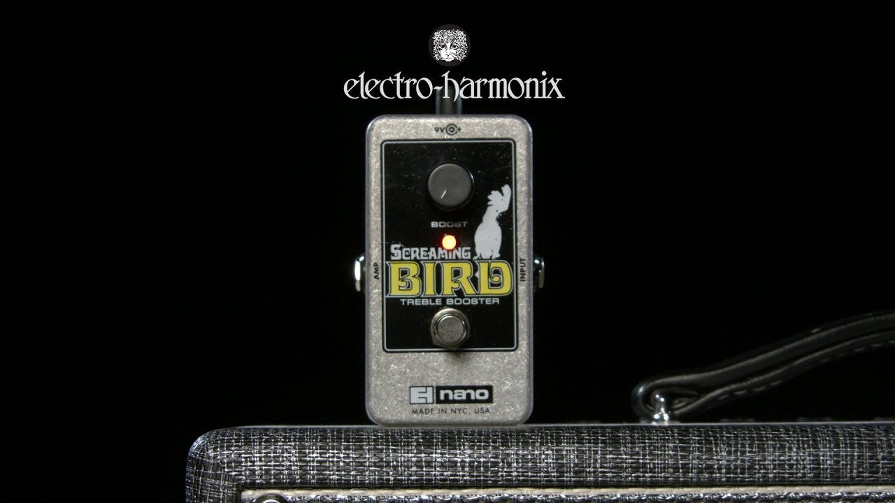 Electro Harmonix Screaming Bird Treble Booster | Gear4music demo