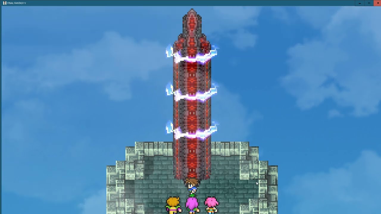 Final Fantasy V Pixel Remaster - Atomos Fight made Easy, and an aftermath