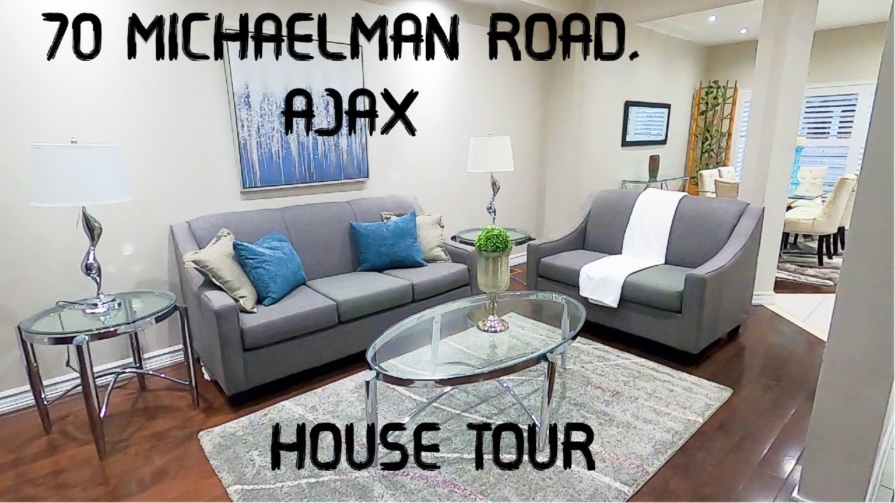 House Tour | 70 Michaelman Road, Ajax | End Unit Townhouse with Finished Basement