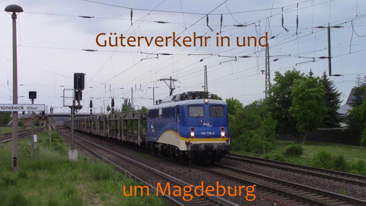 Güterverkehr im Raum Magdeburg