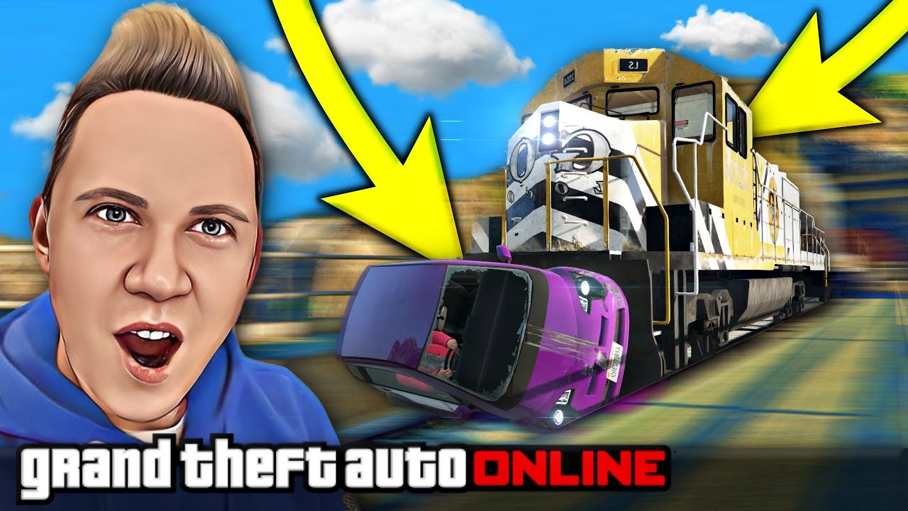 💙 GTA 5 ONLINE [#1828] TIRY vs. ROWERY? POCIĄG! Czyli Hasta la Vista /z Bertbert & Yoshella & Ren