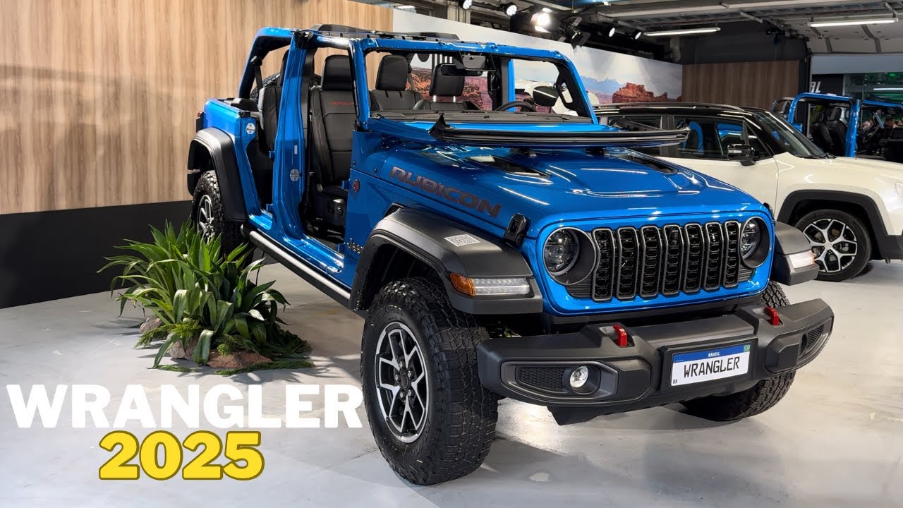 NOVO JEEP WRANGLER 2025 - O QUE MUDA!