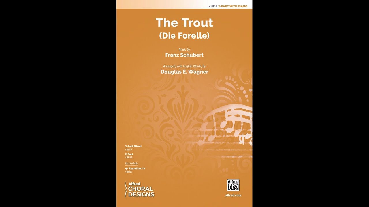 The Trout (Die Forelle), Schubert/arr. Douglas E. Wagner (2-Pt)– Score & Sound