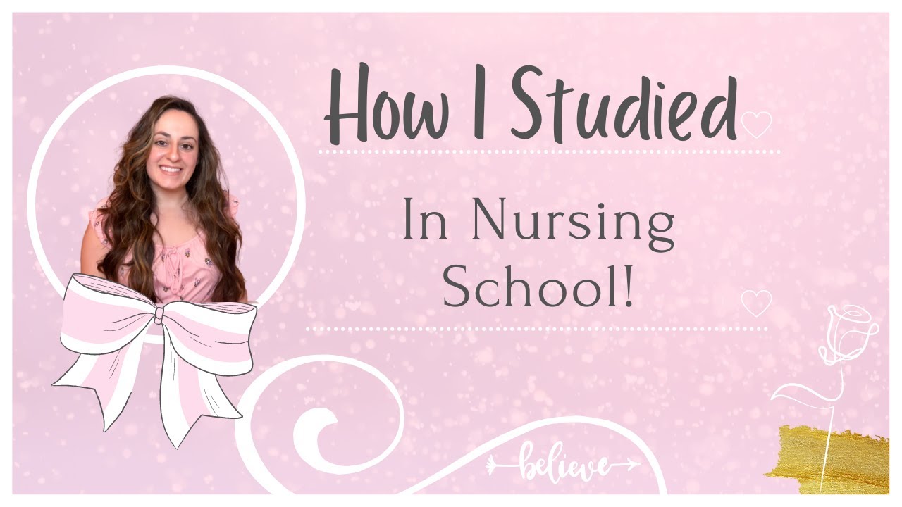HOW I STUDIED IN NURSING SCHOOL: VISUAL AND TACTILE LEARNER