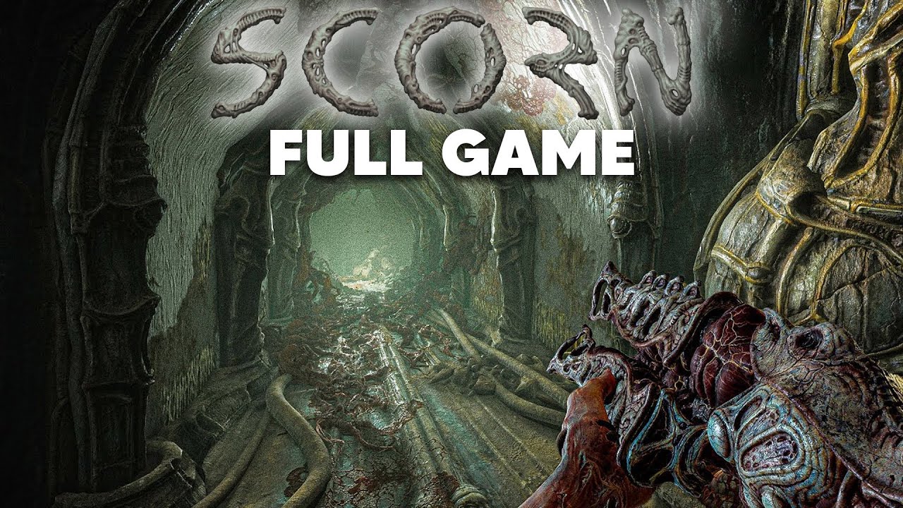 SCORN Gameplay Walkthrough FULL GAME (no commentary)
