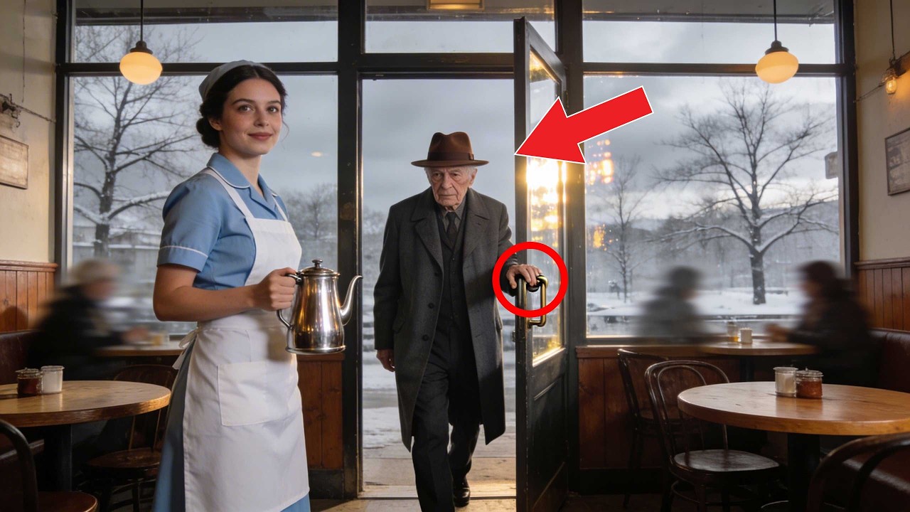 Kind Waitress Pays for an Old Man’s Coffee, 3 Days Later, He Returns with a Shocking Secret
