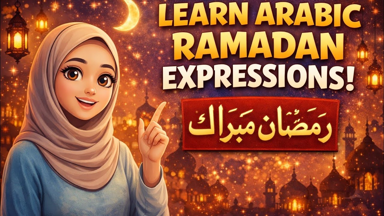 Learn 40 Ramadan Arabic Phrases | Daily Arabic for Beginners🌙