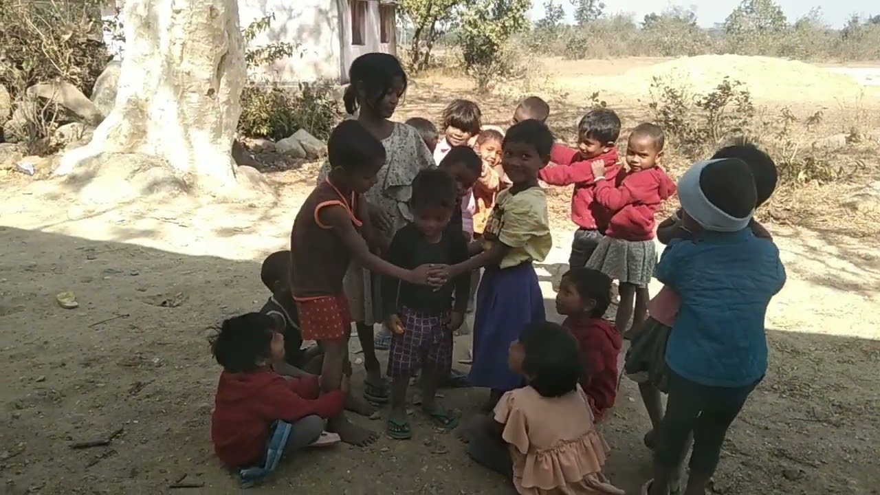 आंगनबाड़ी बच्चों का अकल्पनीय मजेदार खेल with story।।