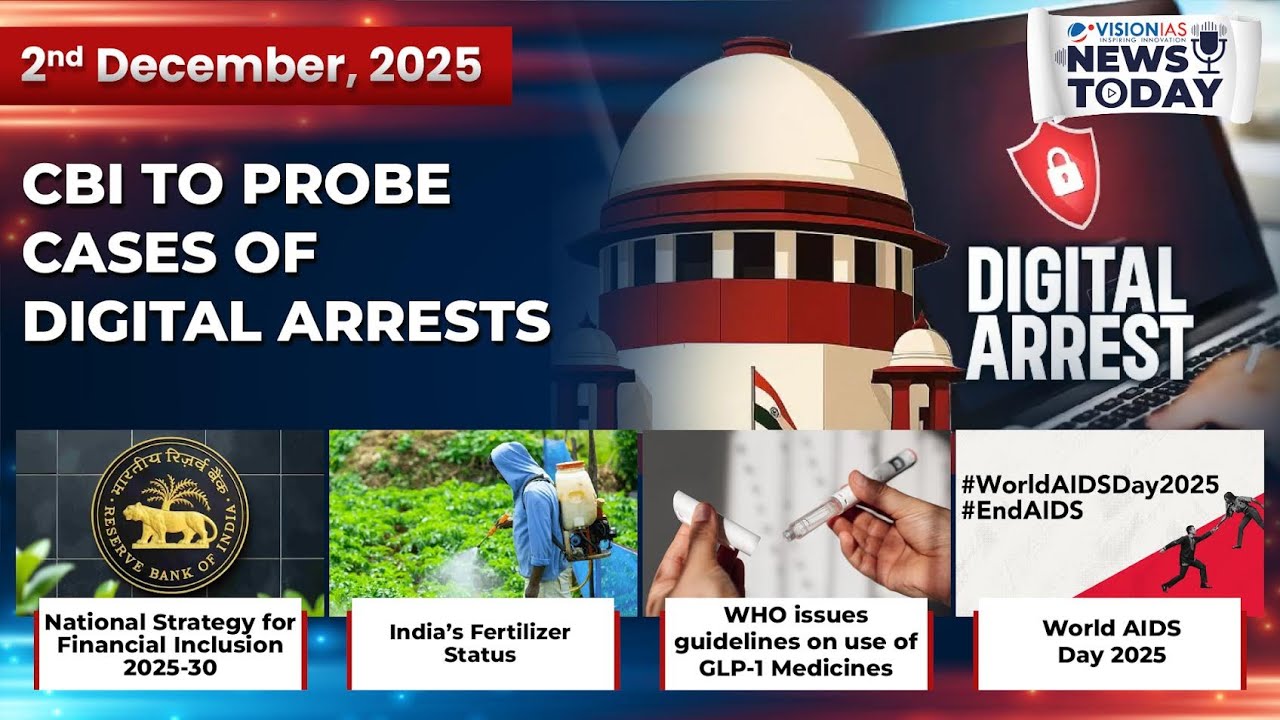 News Today | Daily Current Affairs | 2nd December 2025