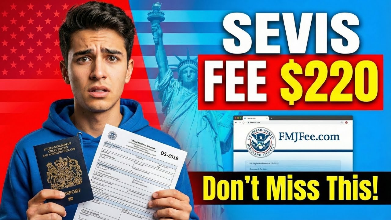 US J-1 Visa SEVIS Fee Explained 🇺🇸 | How to Pay the I-901 Form Correctly + Common Mistakes to Avoid