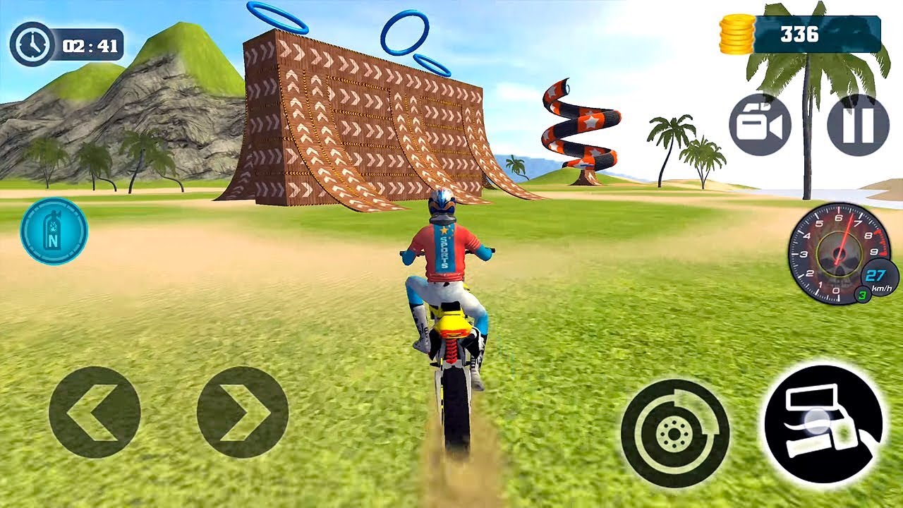 Motocross Beach Bike Stunt Racing 2018 Gameplay Android