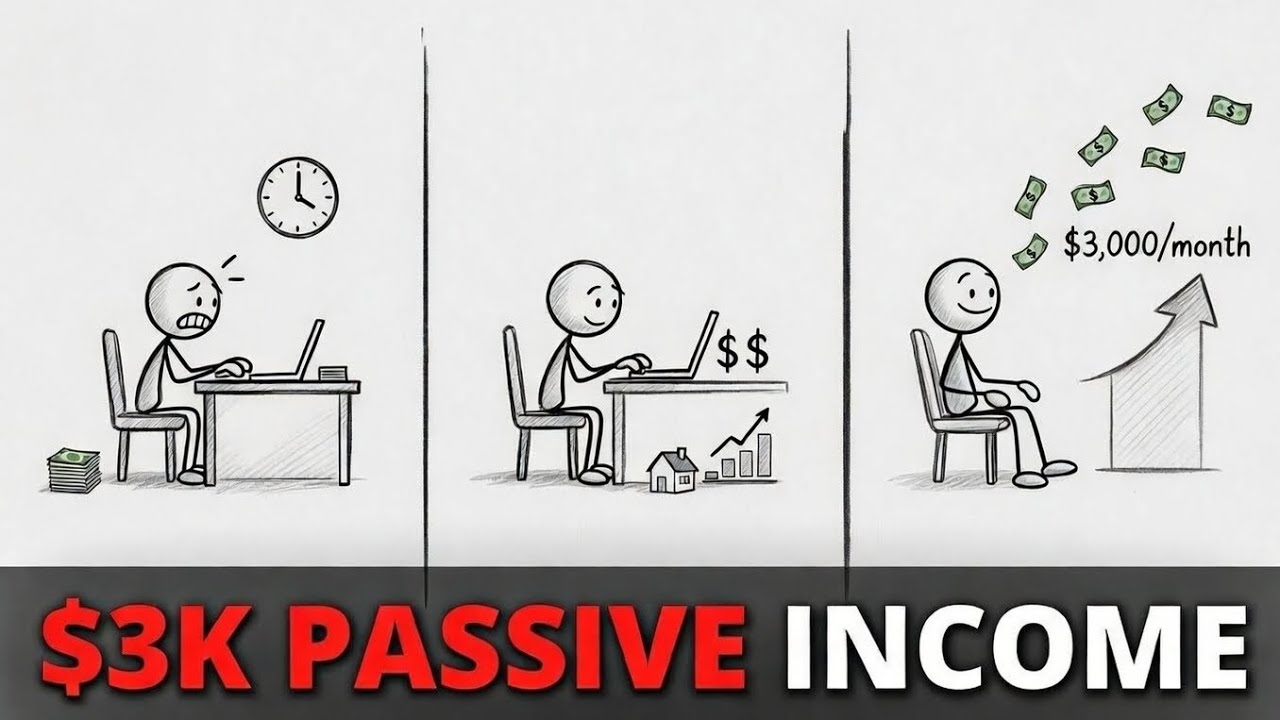 How to Make $3,000 Per Month in Passive Income
