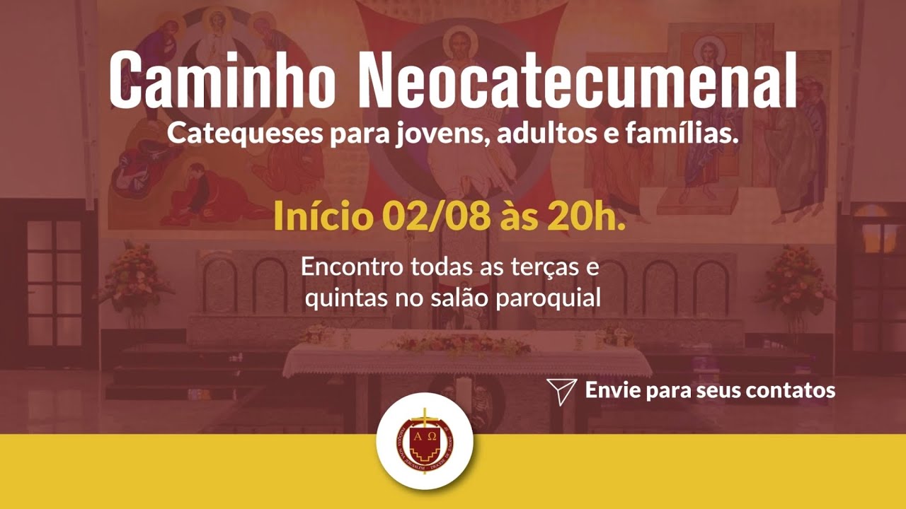 Início das catequeses do Caminho Neocatecumenal