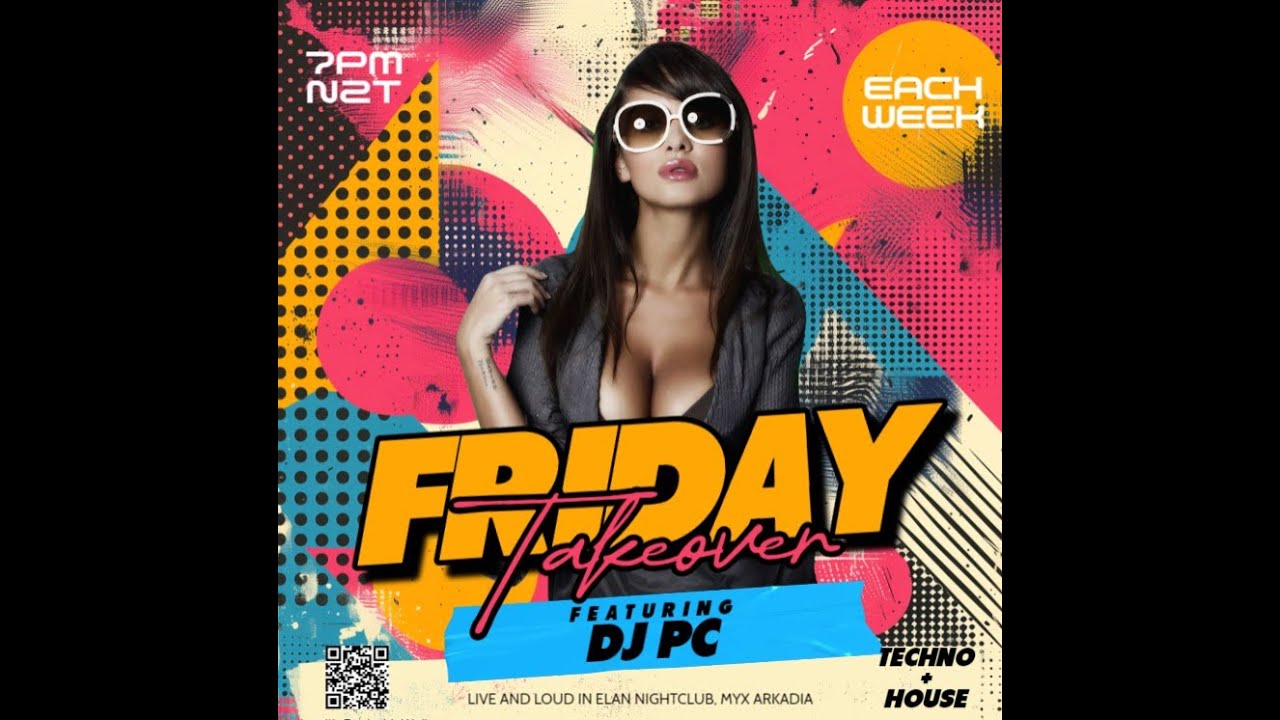 MYX LIVE!: Tech House, Techno Sessions with DJ PC - Elan Savannah Virtual Night Club Friday Drive #3