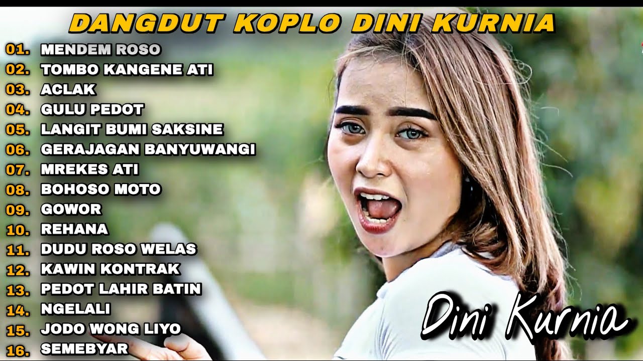 DINI KURNIA - FULL ALBUM | MENDEM ROSO, TOMBO KANGEN ATI, ACLAK | LAGU OSING  VIRAL FYP TIKTOK‼️‼️