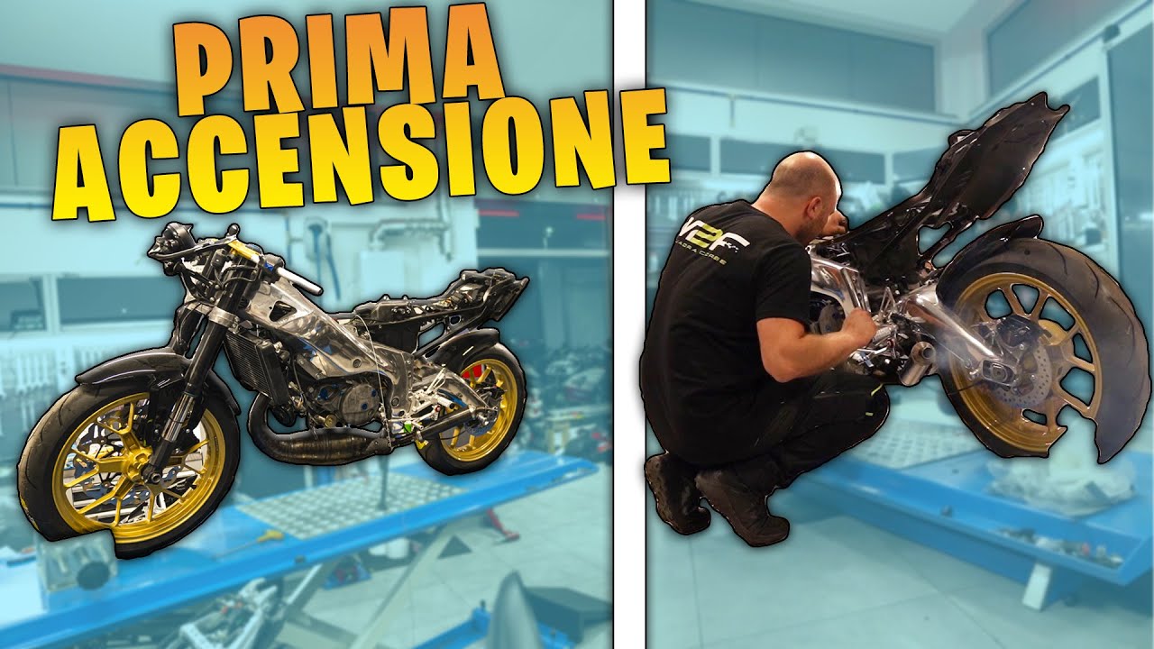 PRIMA ACCENSIONE DELLA MIA APRILIA RS125 2 TEMPI RSTAURO EP.7