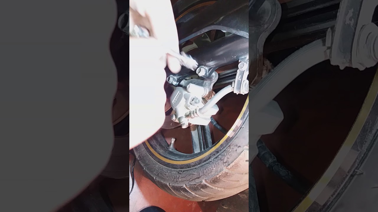 Tuto plaquettes de frein,kymco agility 16+ 125.🛠🔧🔩.