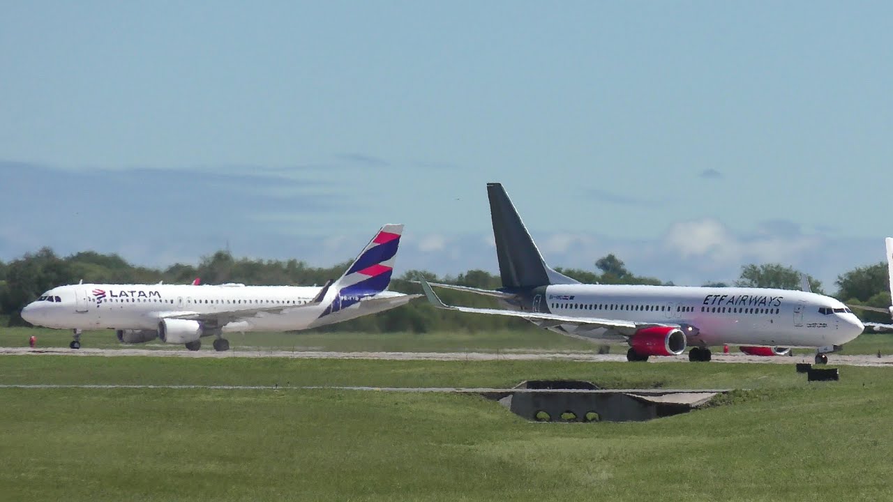 LATAM Airbus A320-214 PR-TYS | Aterrizaje por Pista 01 + Rodaje a Plataforma